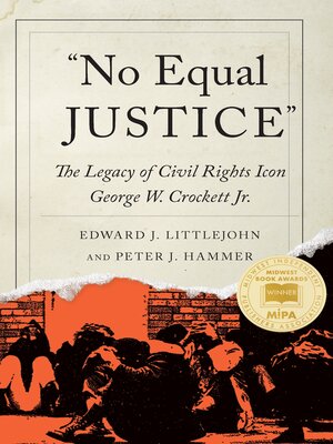 cover image of "No Equal Justice"